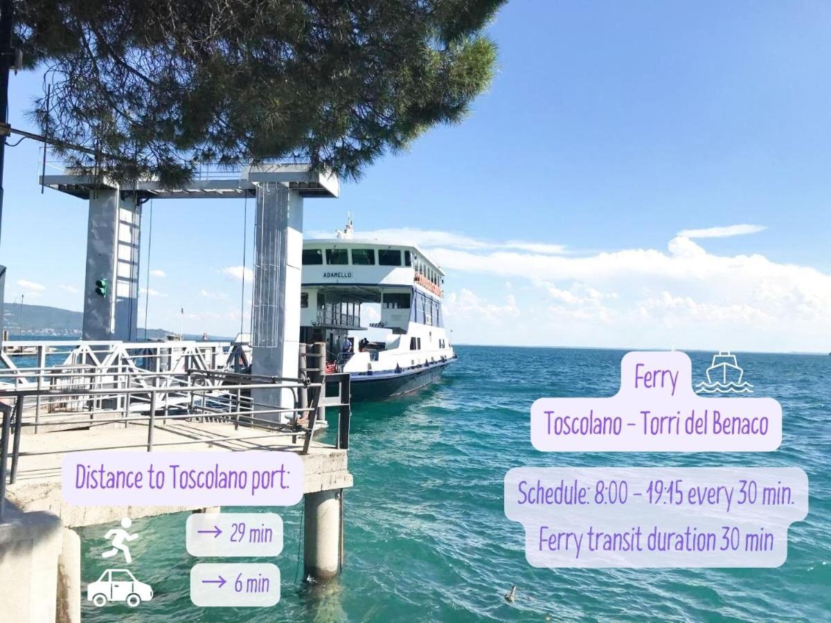 Panorama Lake View, Pool & Garden, 2 Bathrooms, Kingsize & Single-Beds, Fast Internet Toscolano Maderno Εξωτερικό φωτογραφία