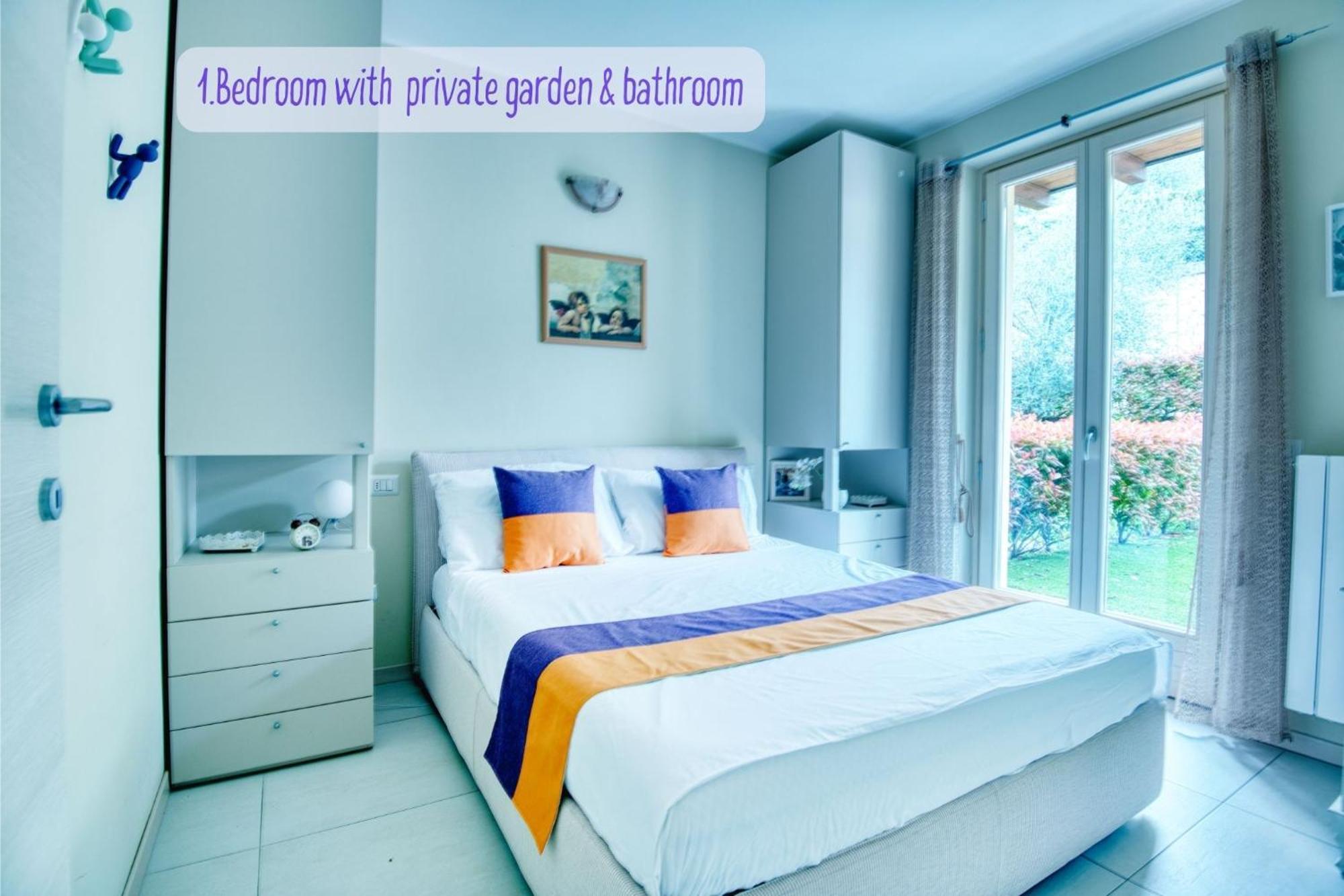 Panorama Lake View, Pool & Garden, 2 Bathrooms, Kingsize & Single-Beds, Fast Internet Toscolano Maderno Εξωτερικό φωτογραφία